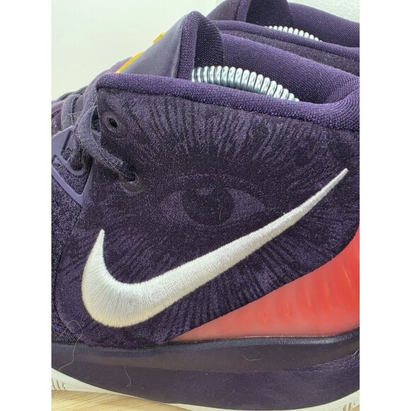 Nike Kyrie BQ5599-500 Purple Basketball Shoes Lace Up Mid womens Size 8.5 or GS7 - Picture 8 of 10